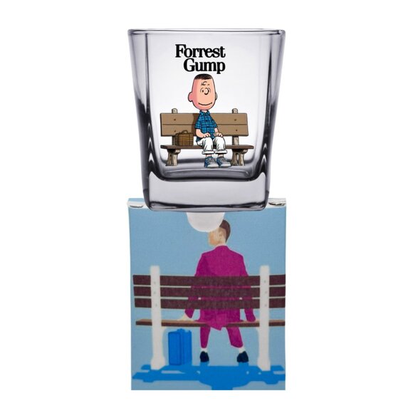PEANUTS/80s and 90's MOVIE MASHUP Shot Glasses/ Matching Gift Boxes! - Picture 11 of 16